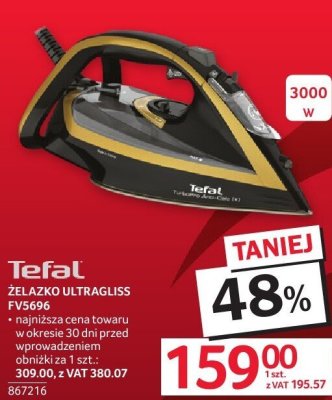 Żelazko Tefal ULTRAGLISS FV5695 promocja w Selgros