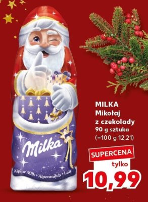 Figurka czekoladowa Mikołaj z czekolady  promocja w Kaufland