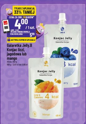 Galaretka Konjac jagodowa  promocja w POLOmarket