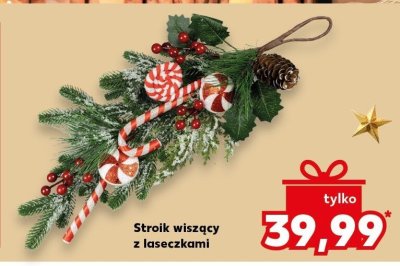 Stroik wiszący z laseczkami promocja w Kaufland