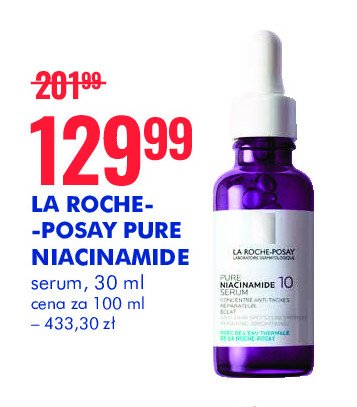 Serum przeciwzmarszczkowe La roche-posay pure niacinamide 10 promocja