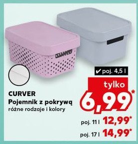 Pojemnik z pokrywą 11 l Curver promocja w Kaufland