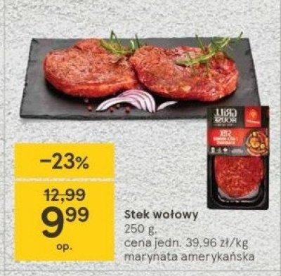Stek z antrykotu bez kości Sokołów promocja