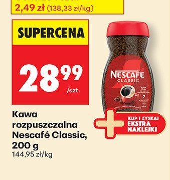 Kawa rozpuszczalna Classic 200 g promocja w Biedronka