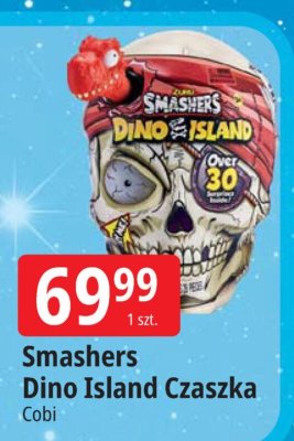 Smashers Dino Island Czaszka Cobi promocja w Leclerc