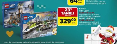 Klocki LEGO CITY LEGO 60419 promocja w Carrefour