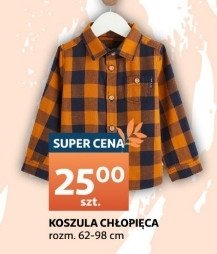 Koszula ch艂opi臋ca 62-98 cm promocja