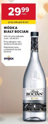 Wódka Biały Bocian promocja w Stokrotka