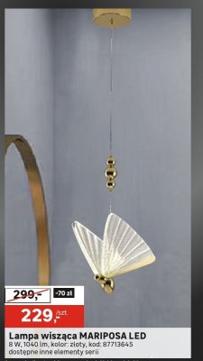 Lampa wisząca MARIPOSA LED promocja w Leroy Merlin