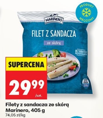 Filety z sandacza ze skórą Marinero promocja w Biedronka