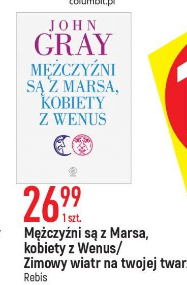 John gray - mężczyźni są z marsa, kobiety z wenus promocja