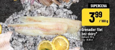 Grenadier filet bez skóry promocja w POLOmarket