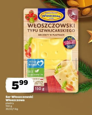 Ser Włoszczowski typu szwajcarskiego promocja w Netto