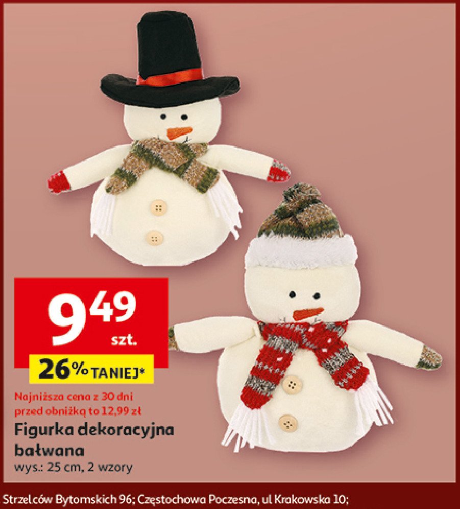 Bałwan promocja w Auchan