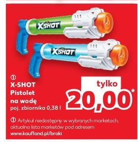 Pistolet na wodę 380 ml Xshot promocja