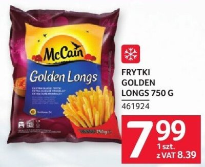 Frytki golden longs FRYTKI GOLDEN LONGS 750 g 461924 promocja w Selgros