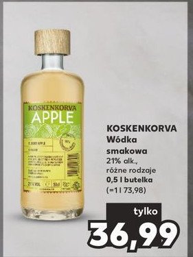 Wódka Koskenkorva apple promocja