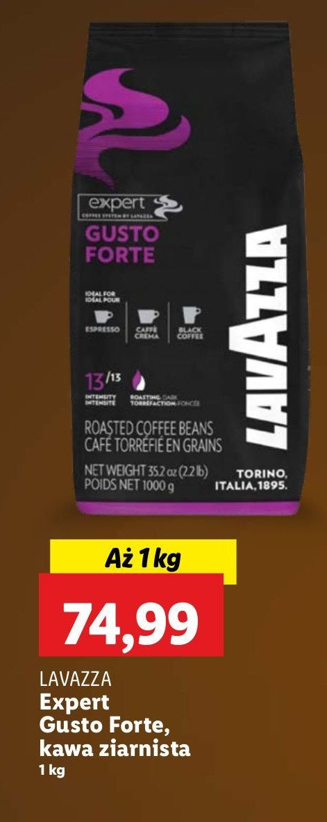 Kawa Lavazza crema & gusto forte promocja