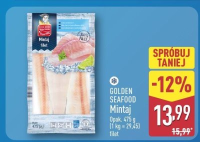 Mintaj Golden Seafood filet promocja w Aldi