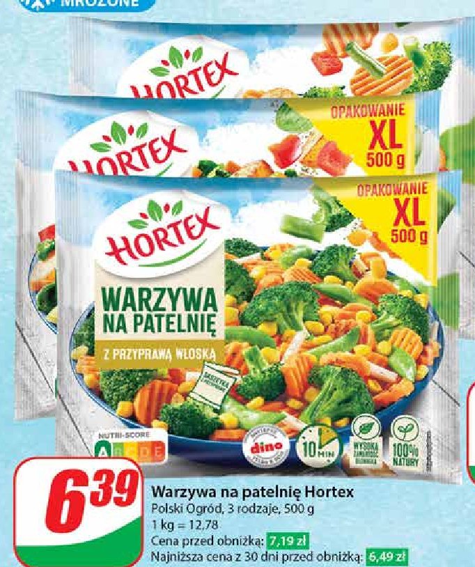 Warzywa na patelnie z przyprawą włoską Hortex promocja