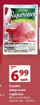 Szynka superieur Auchan promocja