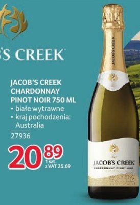 Wino Jacob's Creek Chardonnay Pinot Noir 750 ml białe wytrawne promocja w Selgros