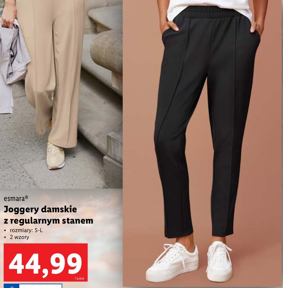 Joggery damskie Esmara promocja