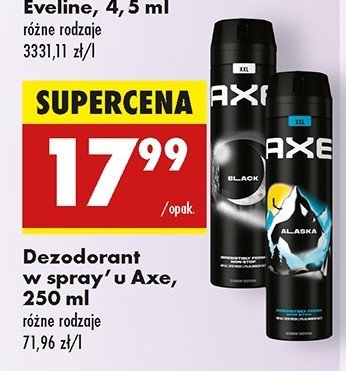 Dezodorant Axe black promocja