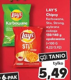 Chipsy ostre chilli Lay's strong promocja
