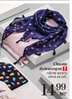 Chusta dziewcz臋ca promocja