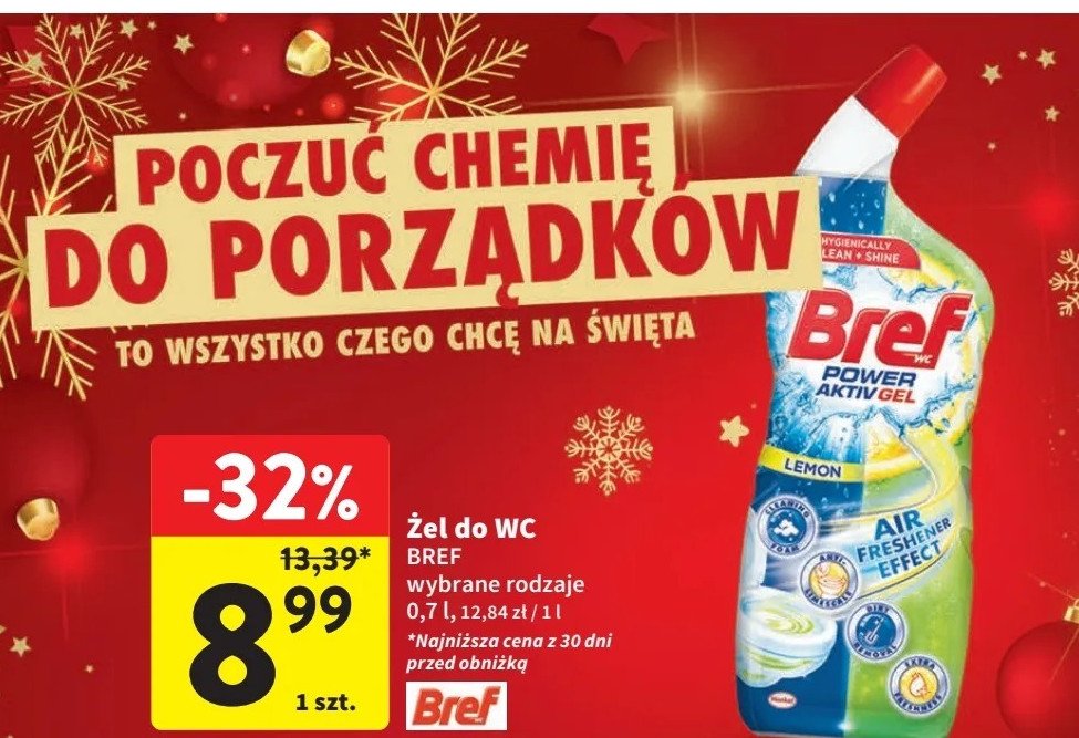 Żel do wc lemon promocja w Intermarche