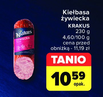 Kiełbasa żywiecka Krakus animex promocja