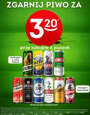 Piwo Harnas promocja w Żabka