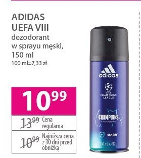 Dezodorant Adidas uefa viii promocja