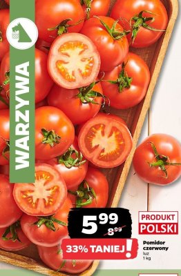 Pomidor czerwony luz Netto promocja w Netto