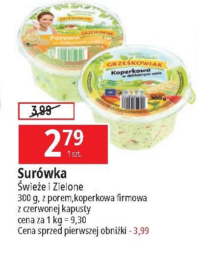 Sur贸wka koperkowa Grze艣kowiak promocja