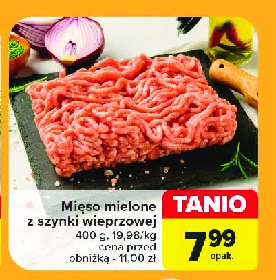 Mięso mielone z szynki promocja