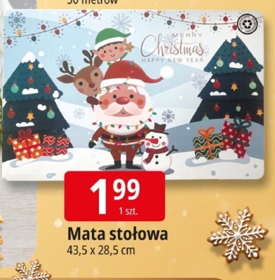 Mata stołowa promocja w Leclerc