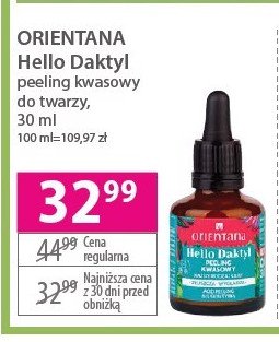 Peeling kwasowy Orientana hello daktyl promocja