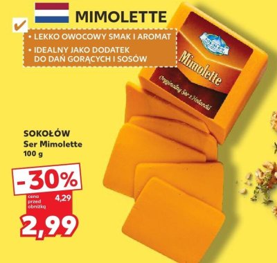 Ser Mimolette promocja w Kaufland