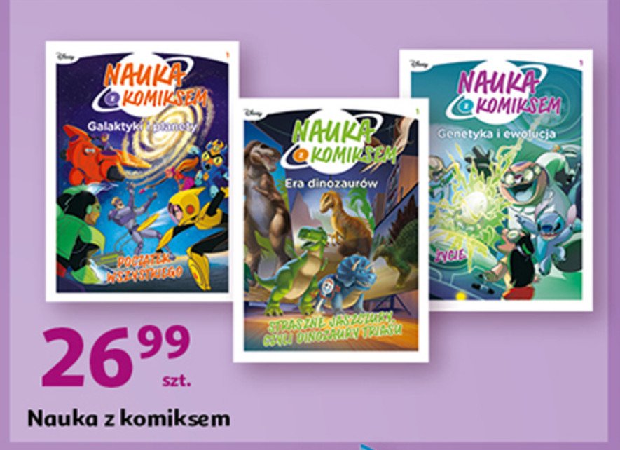 Nauka z komiksem - genetyka i ewolucja promocja