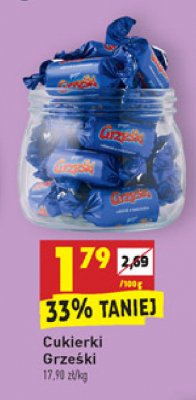 Wafelek kakaowy w czekoladzie mlecznej Grześki mini promocja