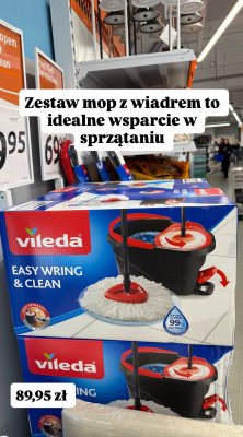 Zestaw mop z wiadrem Easy Wring & Clean promocja w Action