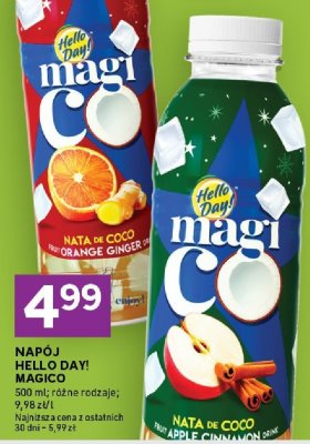 Napój Hello Day! Magico nata de coco promocja w Stokrotka