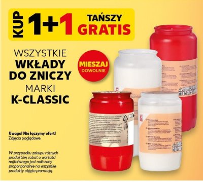 Wkład do zniczy promocja w Kaufland