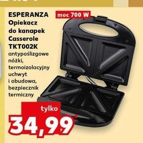 Opiekacz tkt002k Esperanza promocja
