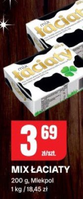 Batonik MIX ŁACIATY Mlekpol promocja w Chorten