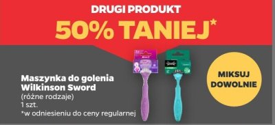 Maszynka do golenia DRUGA -50% promocja w Netto