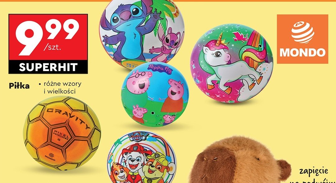 Pi艂ka stitch Mondo promocja
