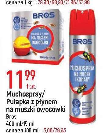 P艂yn do pu艂apki na muszki owoc贸wki zapas Bros promocja